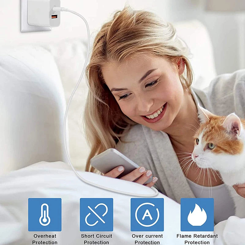 20W AU Fast Charger with USB-C PD Support