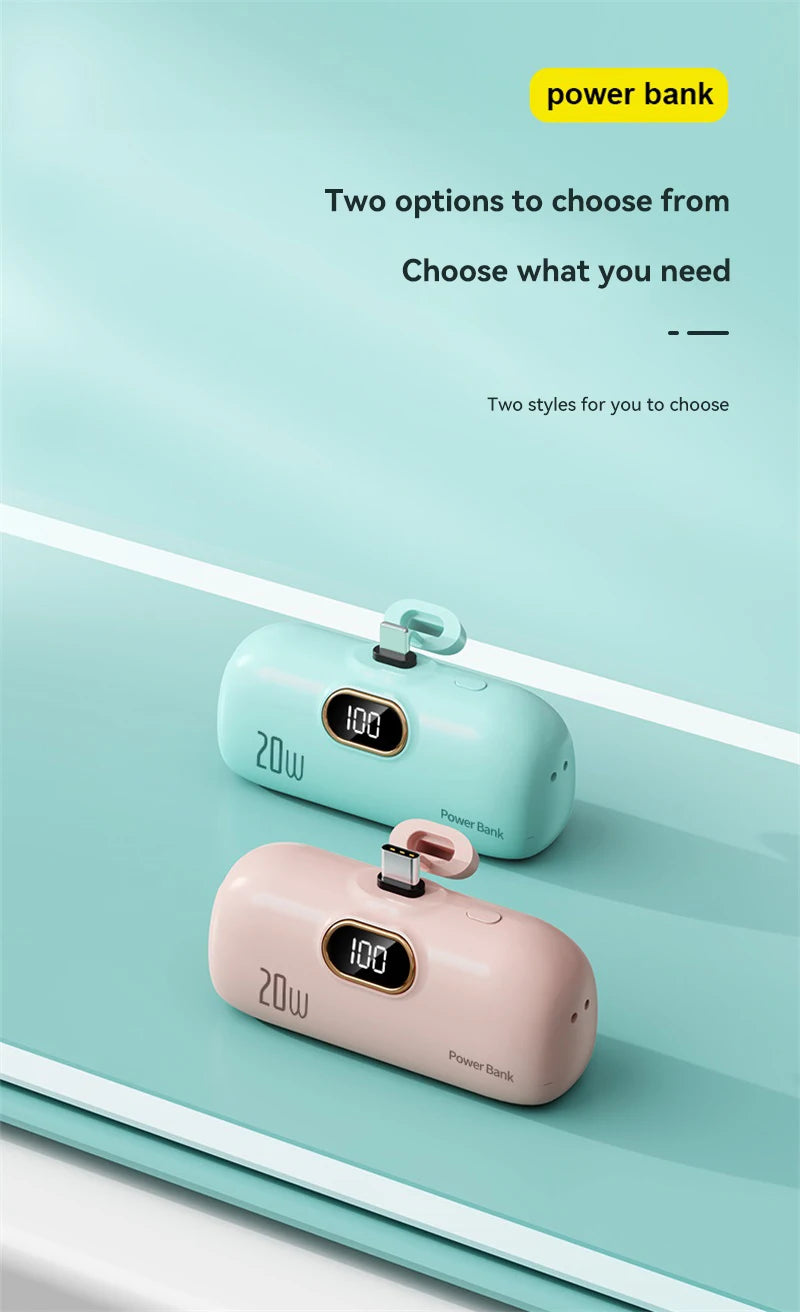Xiaomi Capsule Portable Power Bank with Wireless Charging - 30000mAh Capacity