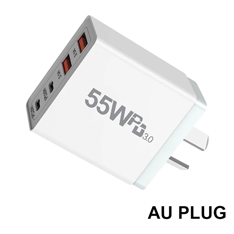 20W AU Fast Charger with USB-C PD Support