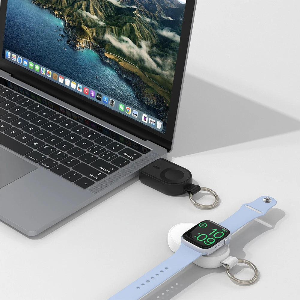 Portable Magnetic Wireless Charging Power Bank for Apple Watch