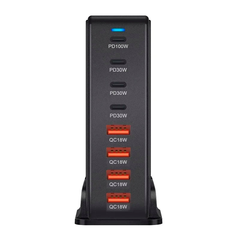 240W GaN Desktop Charging Station with 8 Ports