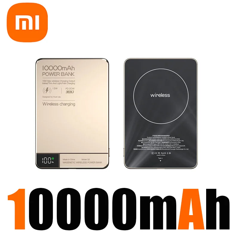 Xiaomi 10000mAh Magnetic Wireless Power Bank with Fast Charging