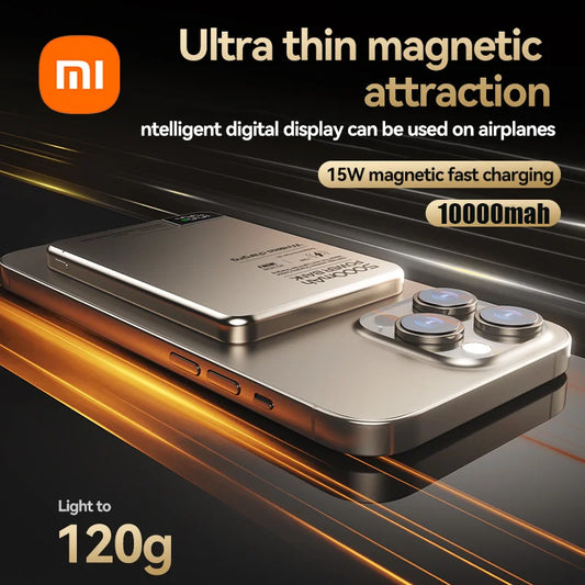 Xiaomi 10000mAh Magnetic Wireless Power Bank with Fast Charging