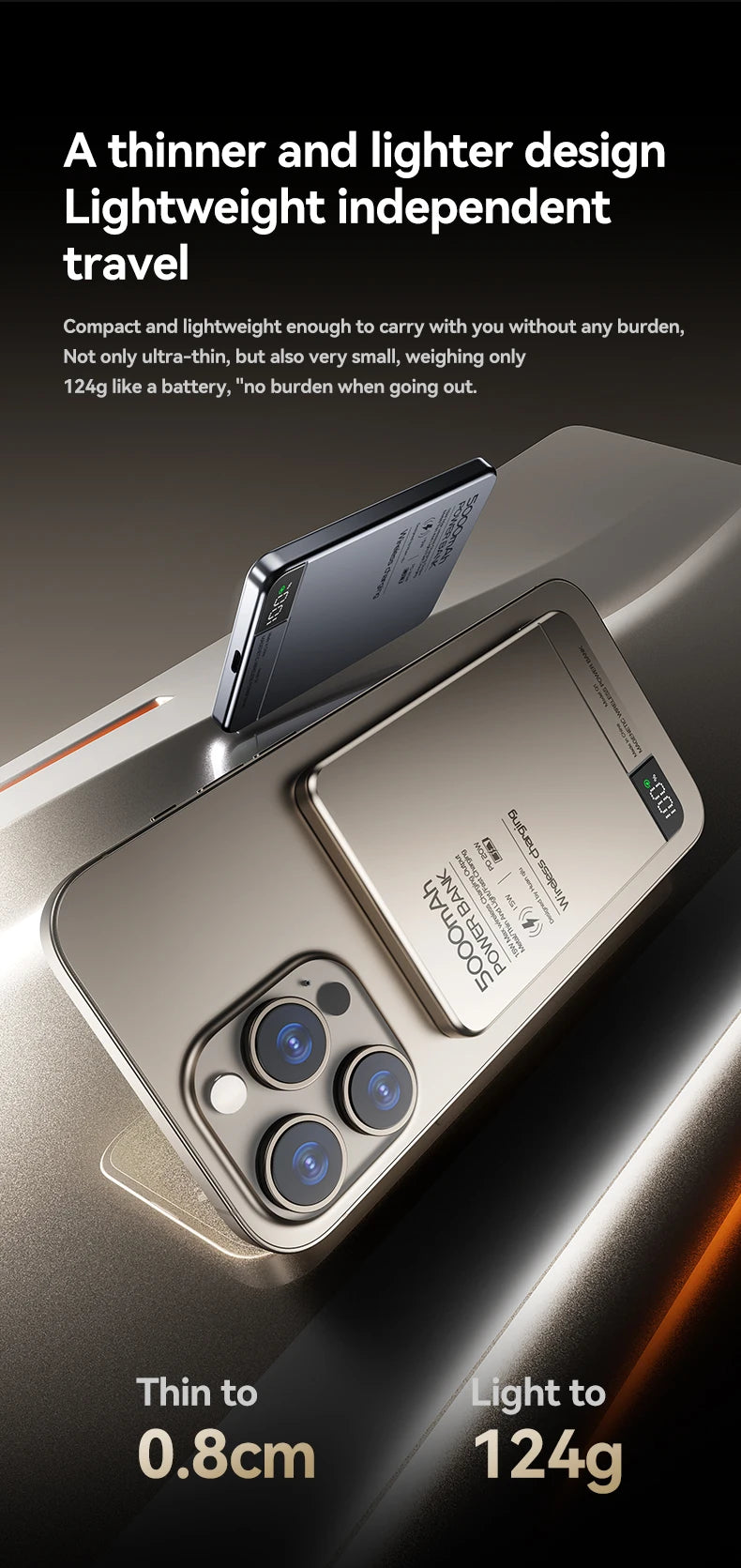 Xiaomi 10000mAh Magnetic Wireless Power Bank with Fast Charging