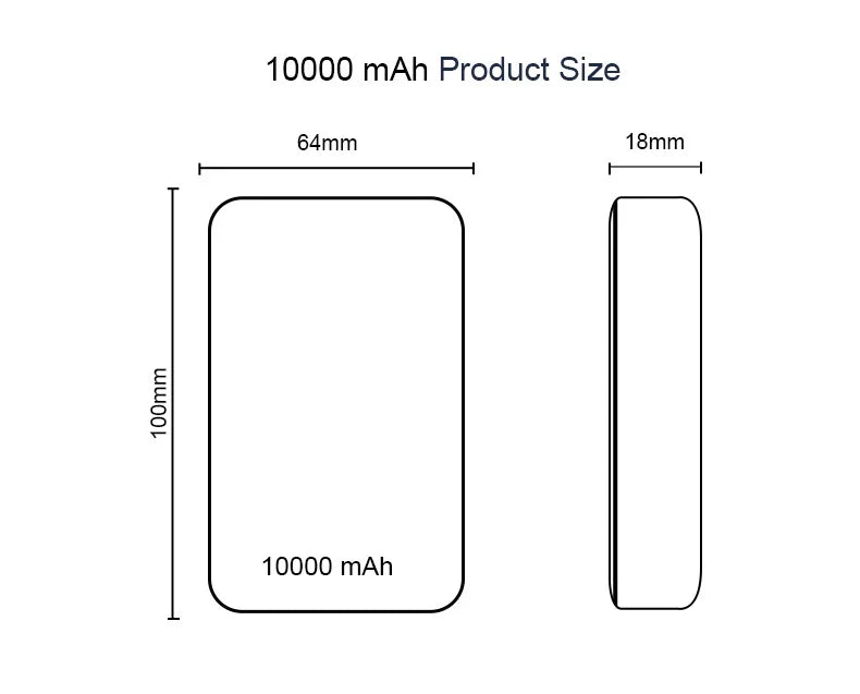 KPON 20W Magnetic Wireless Power Bank with MagSafe Compatibility