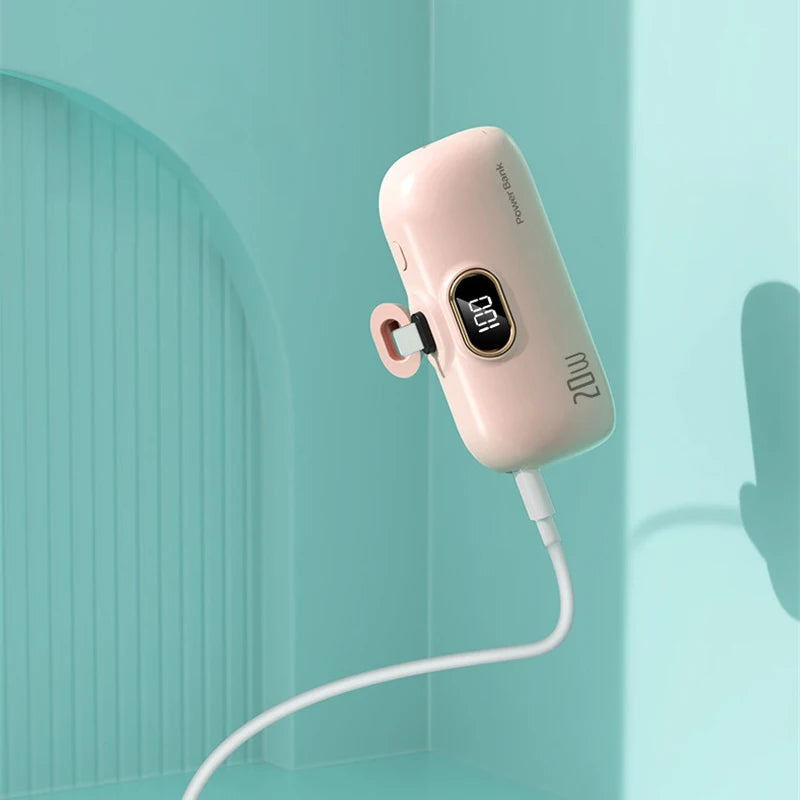 Xiaomi Capsule Portable Power Bank with Wireless Charging - 30000mAh Capacity