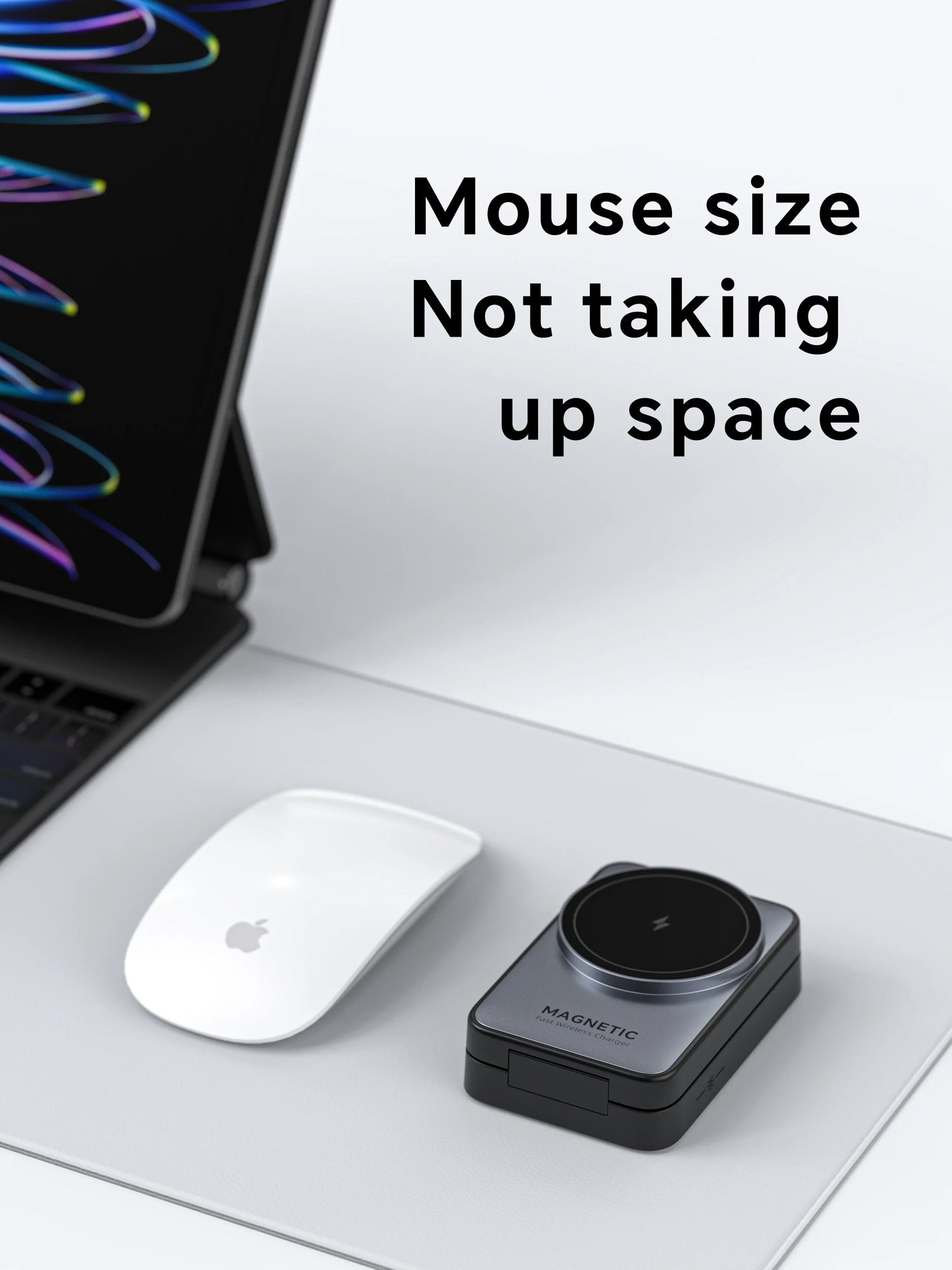 3 in 1 Magnetic Wireless Charging Stand for iPhone, Apple Watch & AirPods