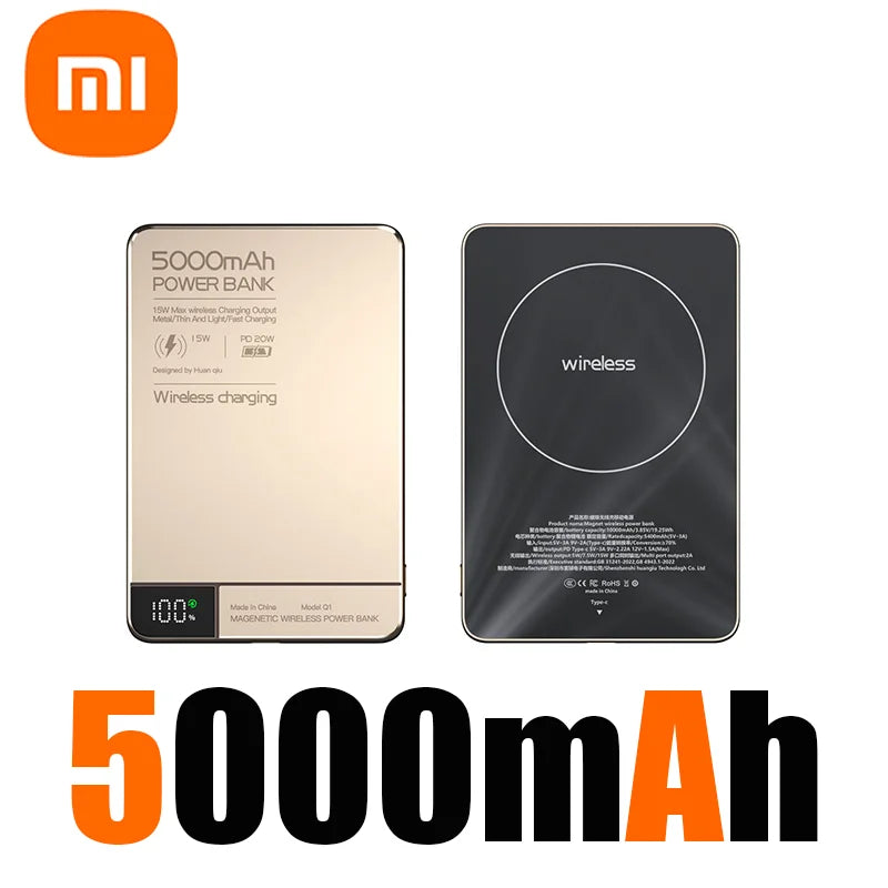 Xiaomi 10000mAh Magnetic Wireless Power Bank with Fast Charging