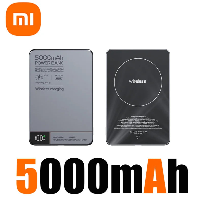 Xiaomi 10000mAh Magnetic Wireless Power Bank with Fast Charging