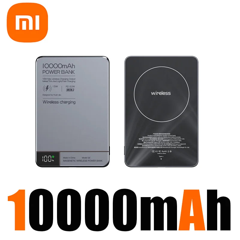 Xiaomi 10000mAh Magnetic Wireless Power Bank with Fast Charging