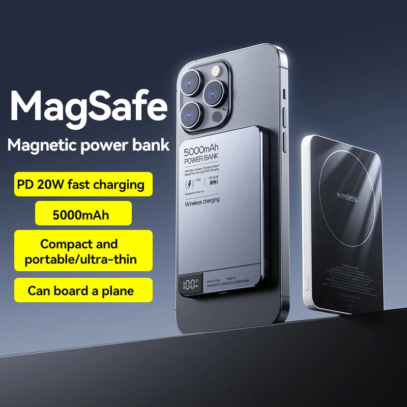 Xiaomi 10000mAh Magnetic Wireless Power Bank with Fast Charging