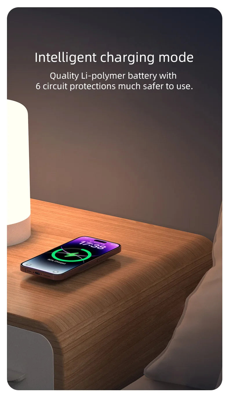 KPON 20W Magnetic Wireless Power Bank with MagSafe Compatibility