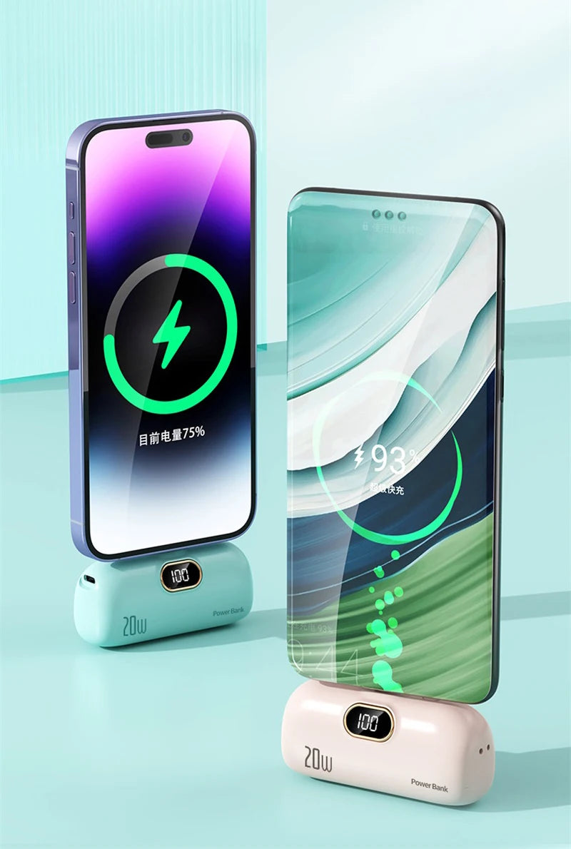 Xiaomi Capsule Portable Power Bank with Wireless Charging - 30000mAh Capacity