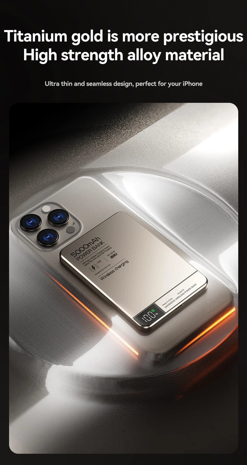 Xiaomi 10000mAh Magnetic Wireless Power Bank with Fast Charging